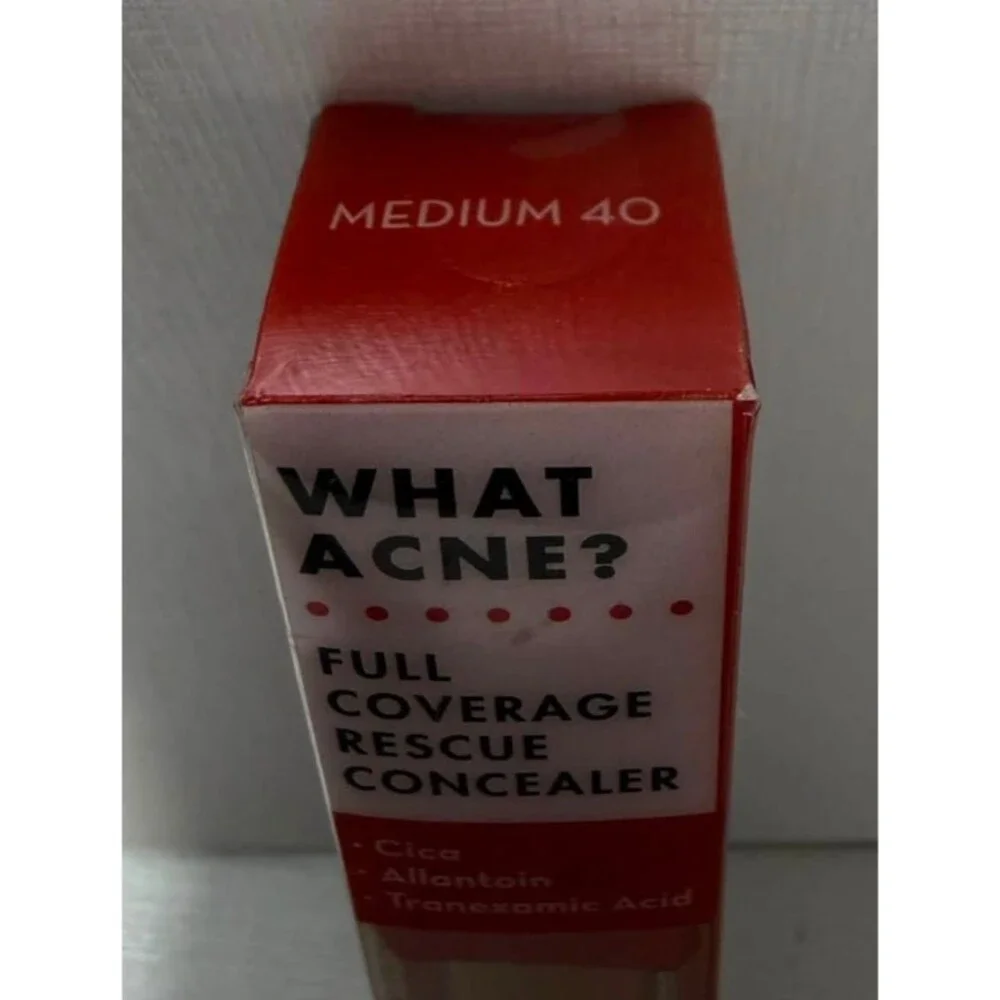 The Crème Shop – “What Acne?” Full Coverage Rescue Concealer (Medium 40)